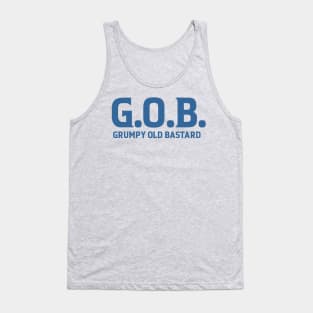 Grumpy Old Bastard Warning Tank Top